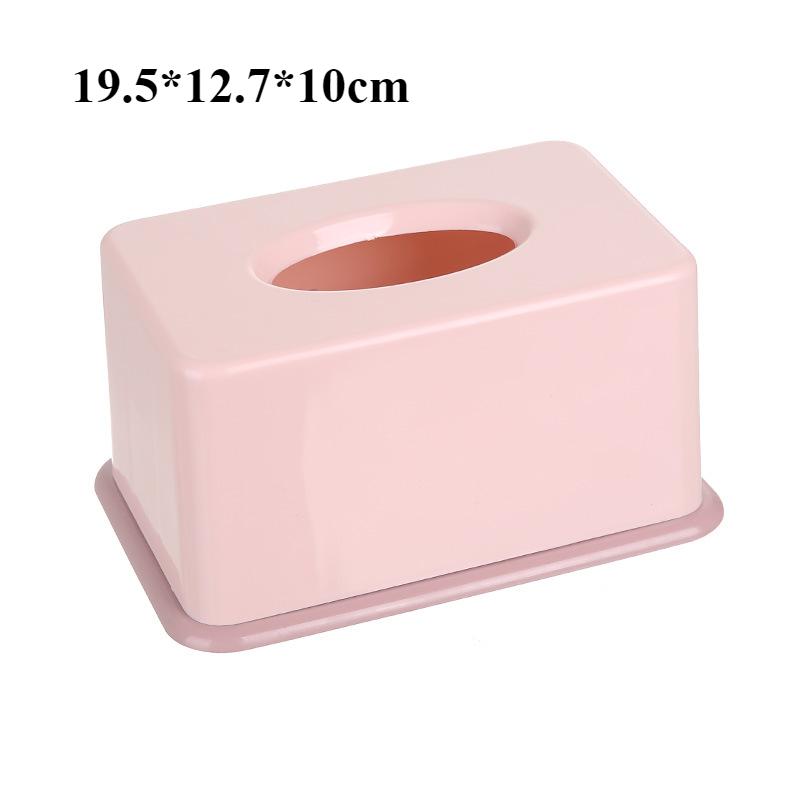 Taschentuchbox aus PU-Leder, für Schreibtisch, Make-up, Kosmetik-Organizer, Fernbedienung, Telefonhalter, Home-Office, Seidenpapier-Serviettenhalter