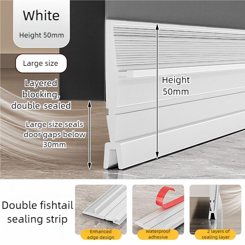 1pc Door bottom sealing strip, windproof, dustproof, rainproof sealing strip, noise reducing insulator sealing strip