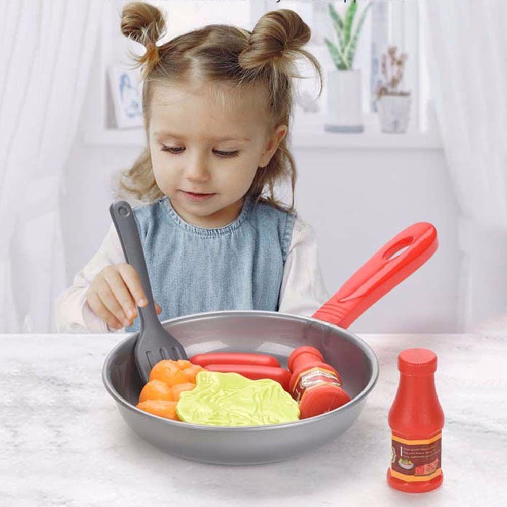 Play Steak Simulation Food Children Pretend Play Kitchen Play Kitchen Toy Set Miniature Kitchen