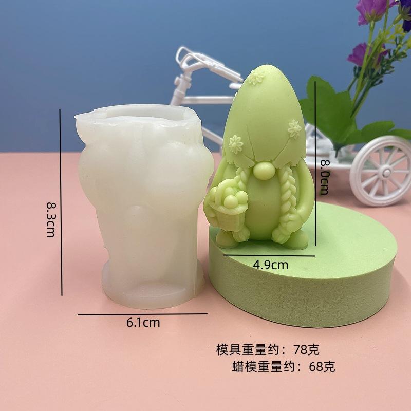 

Бесформенный Гном Свеча Гипс Силиконовая Форма Милый Эльф Санта Клаус DIY Украшение Ручная работа Смола Форма Домашний Декор Ремесло Вечеринка Подарки