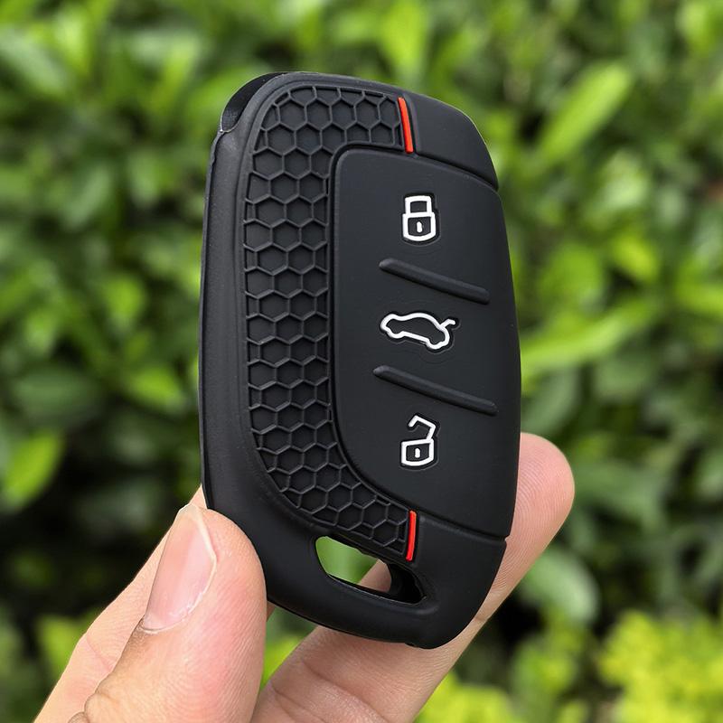 3Buttons Silicone Car Key Cover Case Fob For Mg 4  Mg4 Ev Mg Hs Gt Zs Ev Zx Mg5 Mg6 For Roewe Rx3 Rx5 Rx8 Erx5 I6 I5