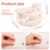Inflatable Baby Seat Breathable Inflatable Baby Chair Portable Blow Up Infant Chair Safe Infant Floor Seat for Baby 3-24 Months