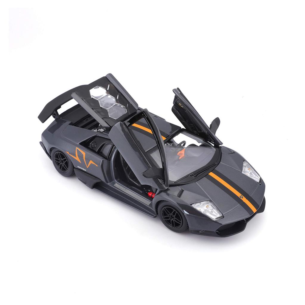 Bburago 1/24 Scale Lamborghini Murcielago LP670-4 SV China Limited Edition Gray / Diecast Model Car, Finished Product, 18-22120