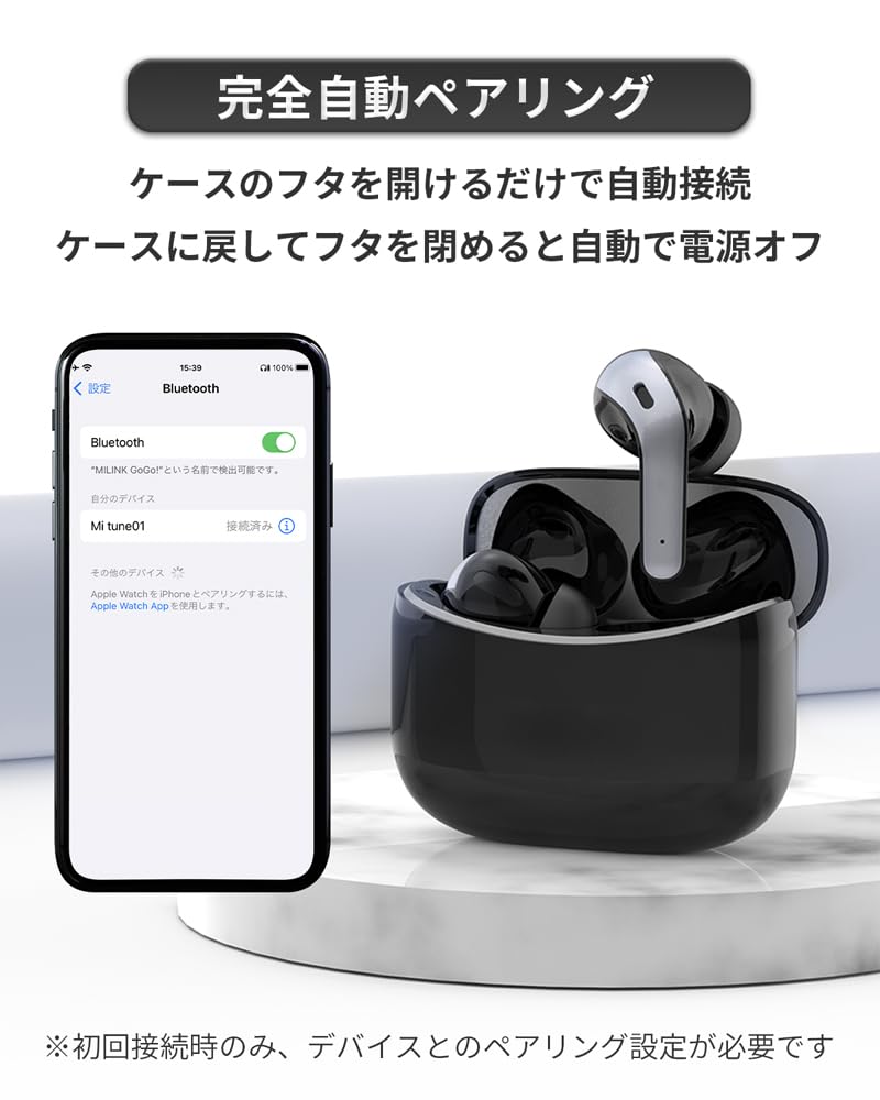 Wireless Earbuds with ENC Noise Single or Dual Ear Low Long Talk Suitable for and Mi Tune01 Microphone, Cancellation, Use, Bluetooth, Latency, In-Ear,