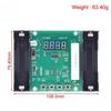 A12E-XH-M240 Battery Capacity Tester Voltage Indicator Module For 18650 Lithium Batteries In Mah/Mwh Units