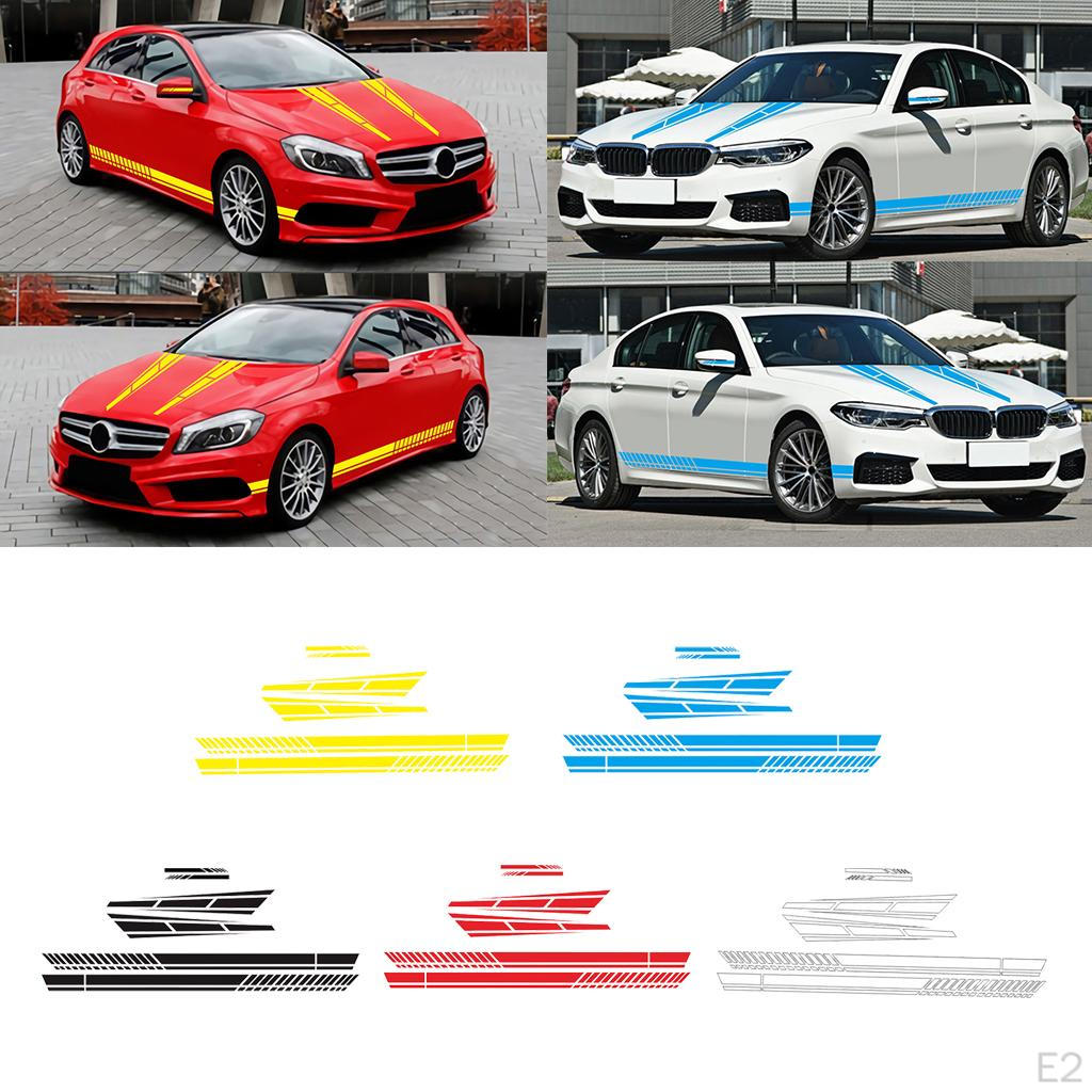 Hood Mirror Sticker Decals