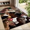 Teenage Vampire Romance Carpet Rug Soft Washable Antislip Home Living Room Sofa Mats Personalized Christmas Rug
