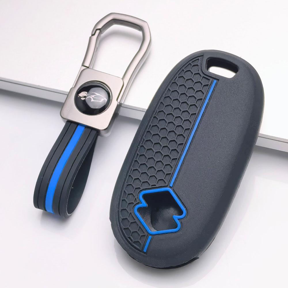 Key Case Cover for Suzuki Swift Jimny SX4 Baleno XL6 Ertiga Dzire Ignis with Keychain Protective Accessory Key Fob Protection Replacement