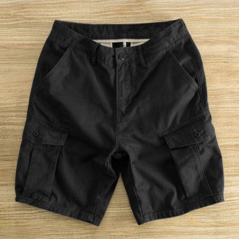 Herre Retro Britisk Stil Casual Cargoshorts