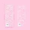 Korean Stickers Wholesale Original Transparent Bubble Ins Style Cute Hand Account with Card Stickers
