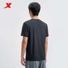 Xtep Men's Quick-Dry Knit Short Sleeve Top
