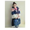 Tri Color Kids Hooded Short Down Jacket Warm Winter Outerwear For Boys And Girls