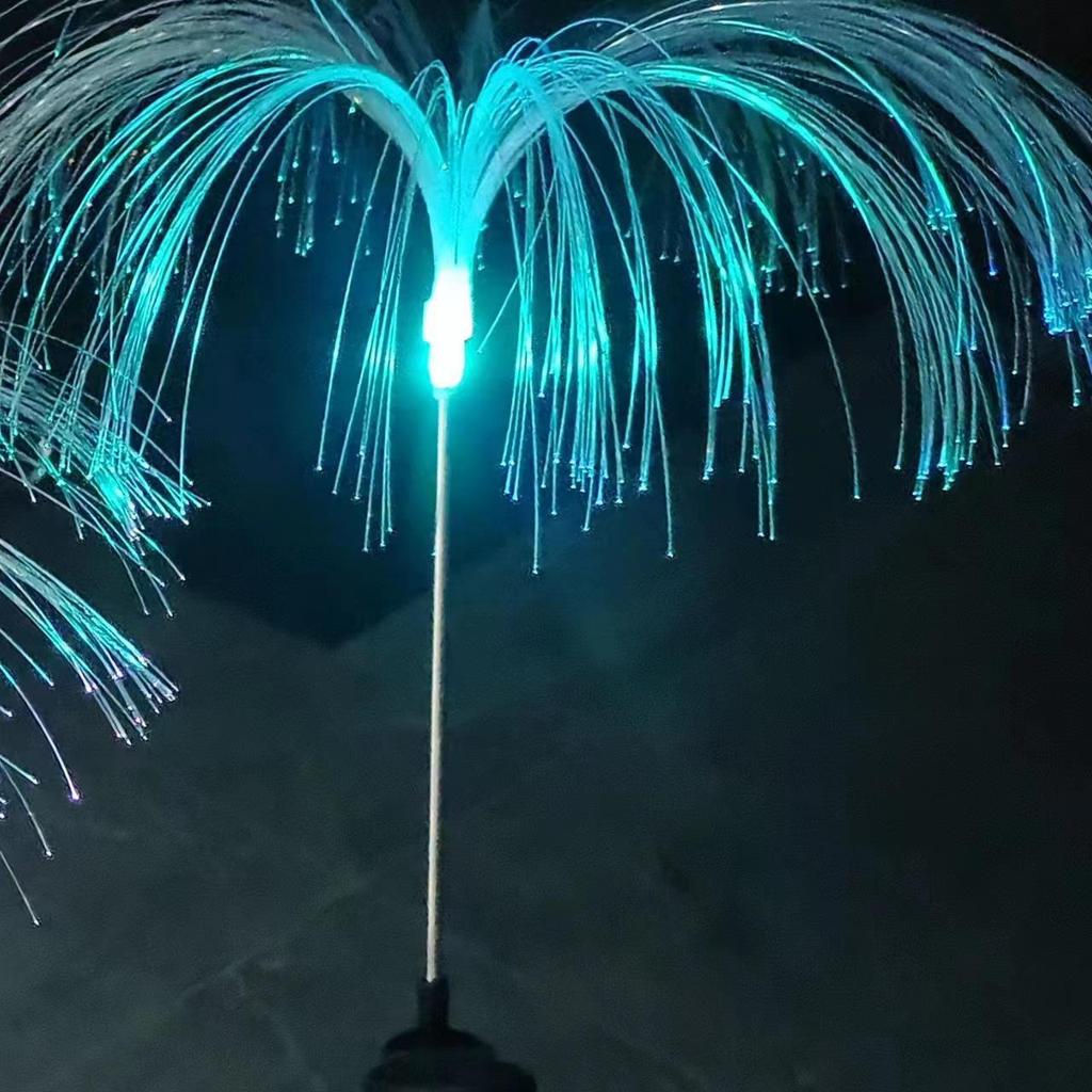 Jellyfish Solar Lawn Light: Decorative Outdoor Garden & Balcony Fireworks Lamp