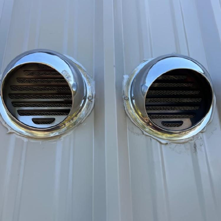Stainless Steel Wall Ceiling Air Vent Ducting Ventilation Exhaust Grille Outlet