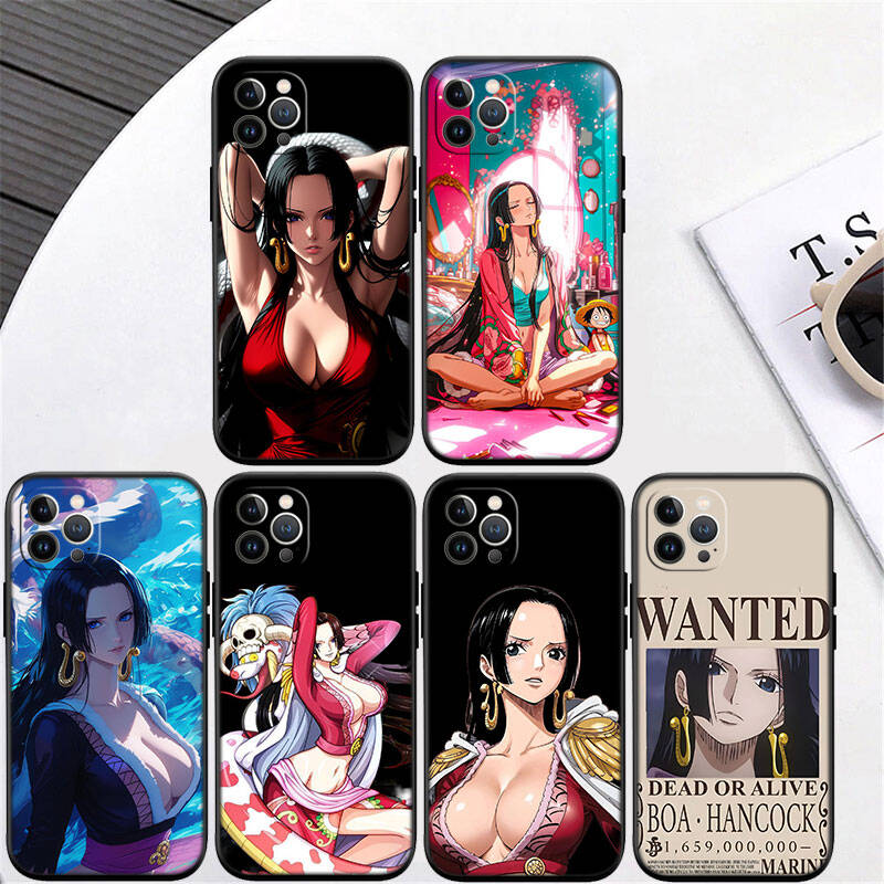 MH111 One Piece Boa Hancock Phone Case for Motorola Moto Edge 60 60s 70 G86 G56 G54 E14 G04S G45 G54 G64 S30 S50 X30 X40 X50 Pro Power Tylus