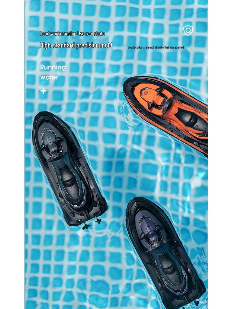High-Speed Remote Control Boat - Waterproof Electric Toy for Kids