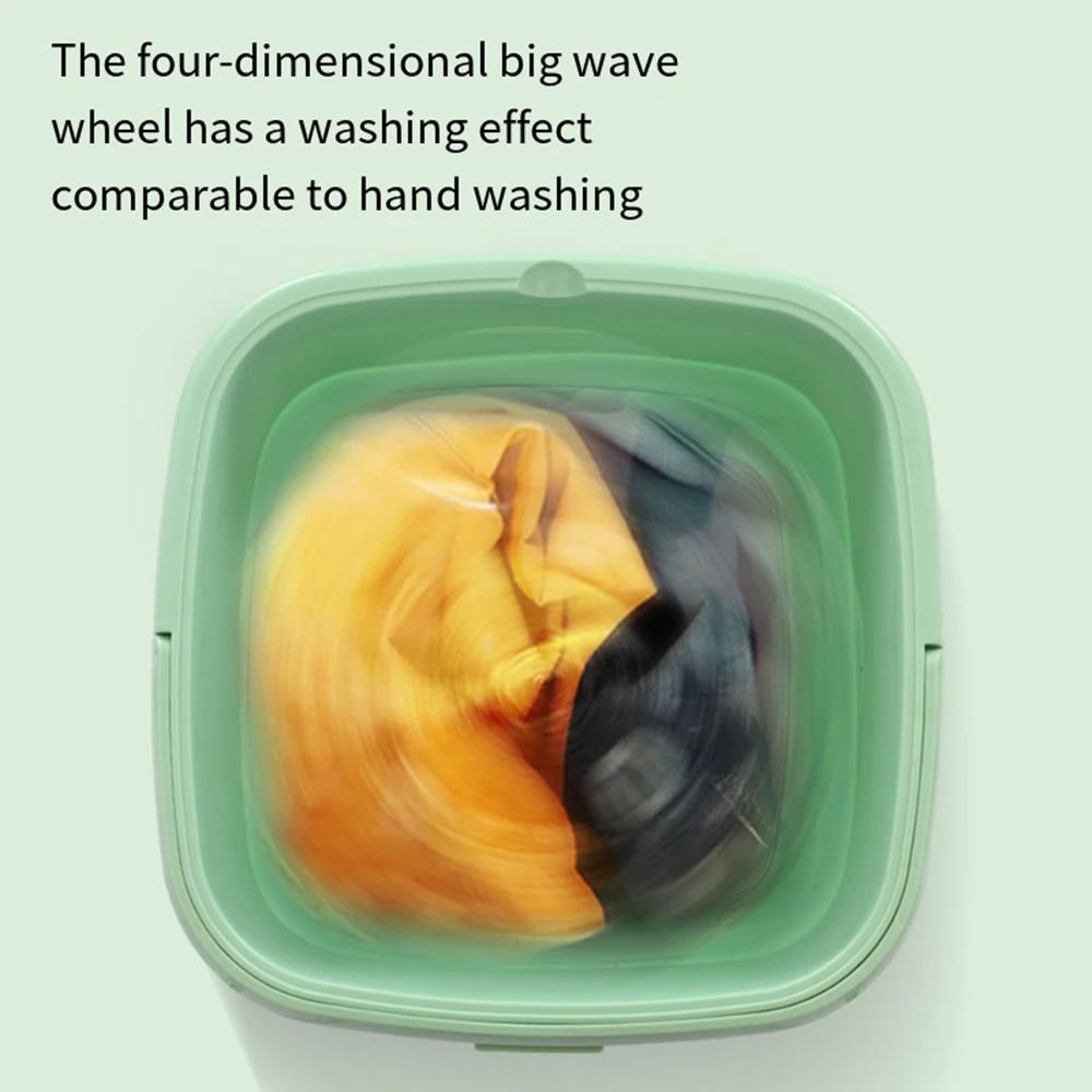 Multi Functional Portable Large Capacity Automatic Folding Washing Machine,Dormitory Washing Machine For Easy Storage And Travel