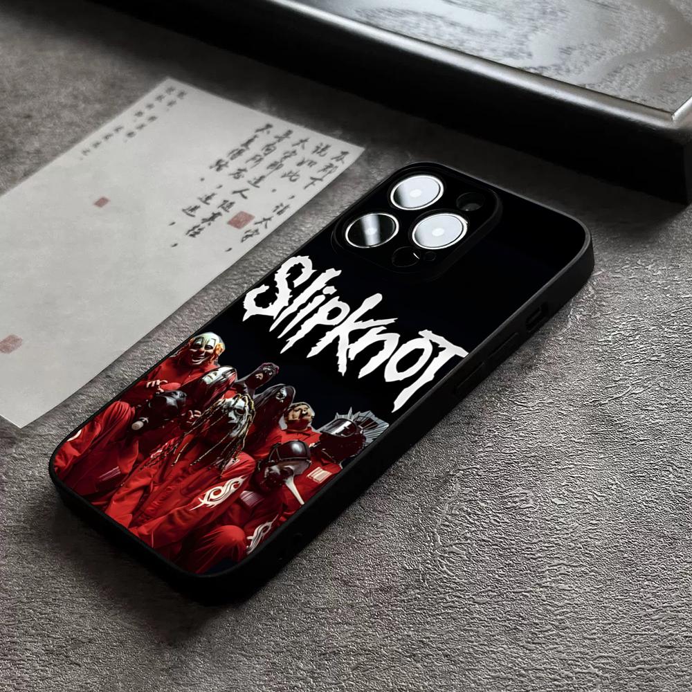 Popular S-Slipknot Band Rock Phone Case For 17 Pro Max For Iphone 14 16 Pro Max 12 15 11 13 Pro Xr X Xs 8 7 Plus Back Cover
