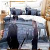 Fashion 3D People Saw Bedding Sets Duvet Cover Set With Pillowcase Twin Full Queen King Bedclothes Bed Linen Customizable