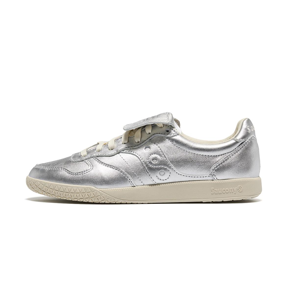 

SAUCONY Bullet Ct Удобные Ретро Нескользящие Прочные Низкие Кроссовки для Повседневной Носки Унисекс Серебристые S79057-16 43