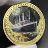 Titanic Coin Collectibles 1912 RMS Voyage Commemorative Medal World Heritage Challenge Coin In Capsule Souvenir