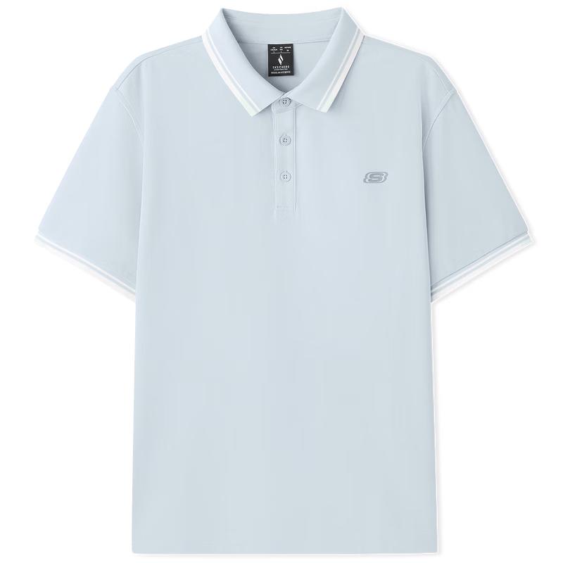 Skechers Men s Knit Short Sleeve Polo Shirt L126M009 L