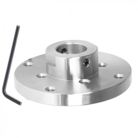 

Стальная план-шайба для токарного станка по дереву, 4 дюйма, с резьбой 1 дюйм x 8 ниток на дюйм, с установочными винтами