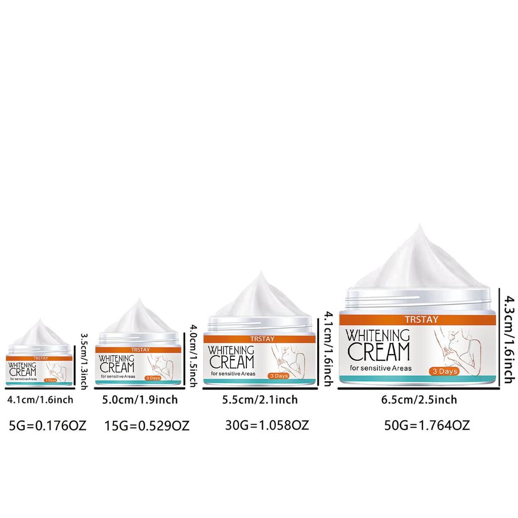 5G/15G/30G/50G/Bělící krém je vhodný pro citlivé partie při bělení krásy