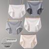 LANGSHA Women's Cotton High-Waist Briefs 3-Pack