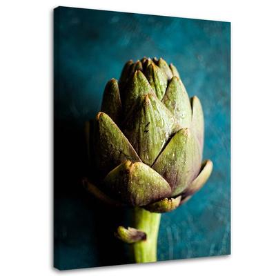 Canvas Print Artichoke Vegetable Green