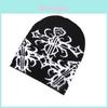 Knit Hat For Men Women Autumn Winter Doublesided Pattern Warm Outdoor Cycling Sports