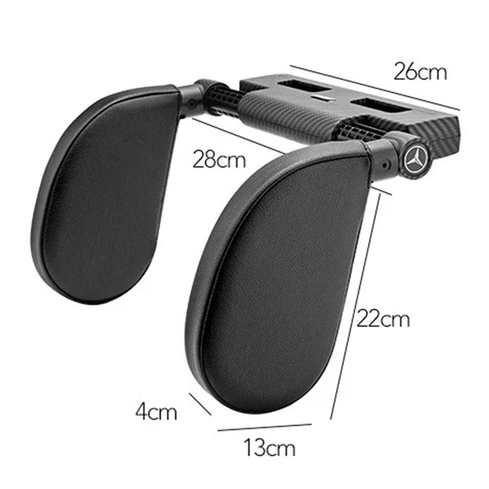 Adjustable Angle Car Side Neck Pillow with Hook Auto Interior Accessories Children