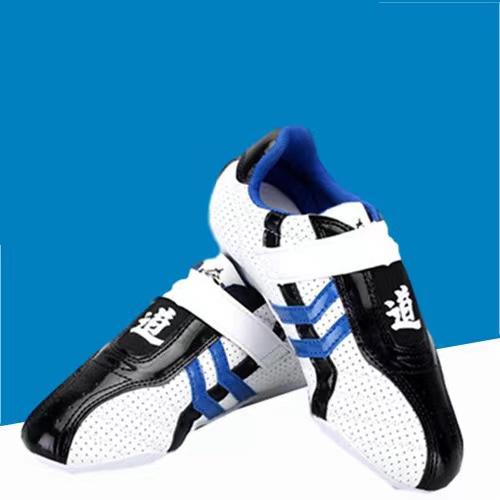 Kid Size 26-45 Taekwondo Shoes Martial Arts Adult Men Women Breathable Sneakers Soft Tai Chi Karate Shoes White Sneakes