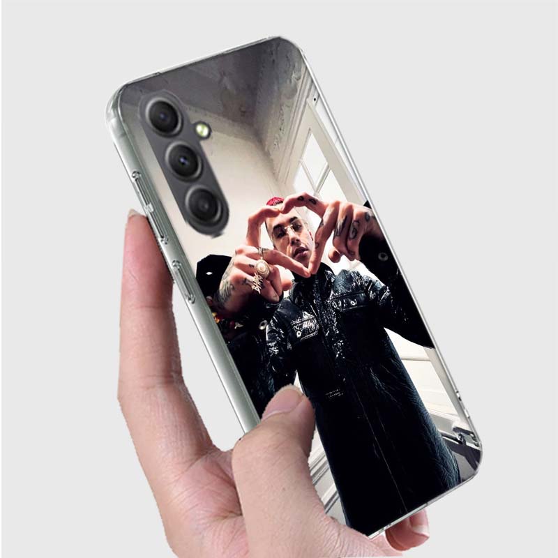 Rapper Sfera Ebbasta Phone Case for Samsung A16 A26 A36 A56 A17 A37 A57 A07 A06 A02S A03 A04S A05S Galaxy Note 20 10 A50S A71 A5