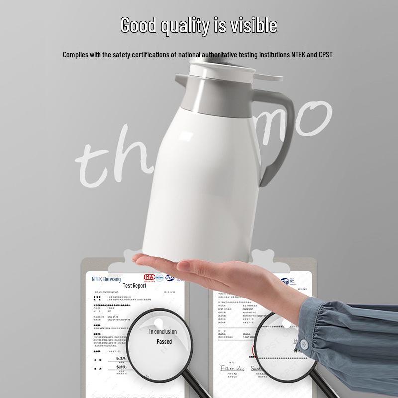 2026 Large Capacity Insulated Thermos Flask - Portable Home Heat Preservation Bottle