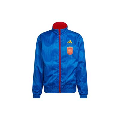Zipy na zip s potiskem, oboustranná, stojáček, fotbalová bunda, pánská bunda, modrá, červená HE8920
