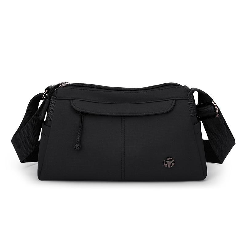 Women's Lightweight Nylon Bag Solid Color Shoulder Bag