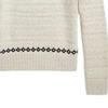 Polo Ralph Lauren Fair Isle Pattern Ribbed High Neck Sweater Kids Sweater Off-White 313920103-001