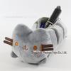 Cartoon Fat Cat Plush Cosmetic and Pencil Case – Large Capacity Storage Bag