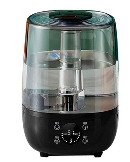 4L Large Capacity Desktop Aroma Humidifier with High Mist Output чёрный