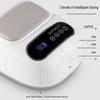 Custom Logo Rechargeable USB Nail Curing Lamp with Wearable Hand Rest and Large Gel Space.