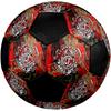 SIZE 5 Deportivo Toluca F.C. Soccer Ball Colorful All Ages Machine Stitched PVC Competition Ready Durable High-Bounce