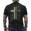 250e Anniversaire Foi Liberté 250 Ans Drapeau Américain Camouflage AU DOS T-shirt Unisexe