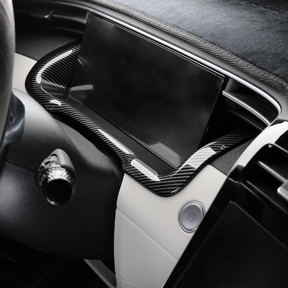 For Hyundai Tucson NX4 2026 2026 2026 Center Console Dashboard Frame Panel Decoration Cover Trim Carbon Fiber Car Accessories