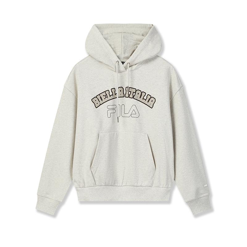 Fila Оригинальный Классический Простой Личность Модный Мода Ретро Спорт Повседневный Универсальный Удобный Свободный Худи с Капюшоном F61W549203FLK XL