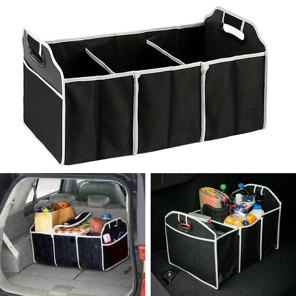 Fabric Shopping Tidy Storage Bag Stowing and Tidying Bag Trunk Organizer Car Boot Organiser