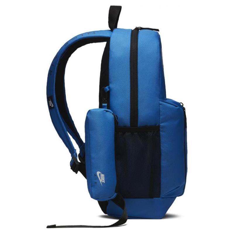 Nike Polyester Backpack Regular Unisex Blue Casual BA5767-403