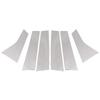 6PCS Pillar Posts Door Trims Cover Molding Chrome Fit For Honda Accord 2018-2020