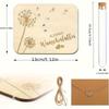 1Pc Wooden Wishing Wedding Gift Envelope Test Tube Crafts for Wedding Party Gifts
