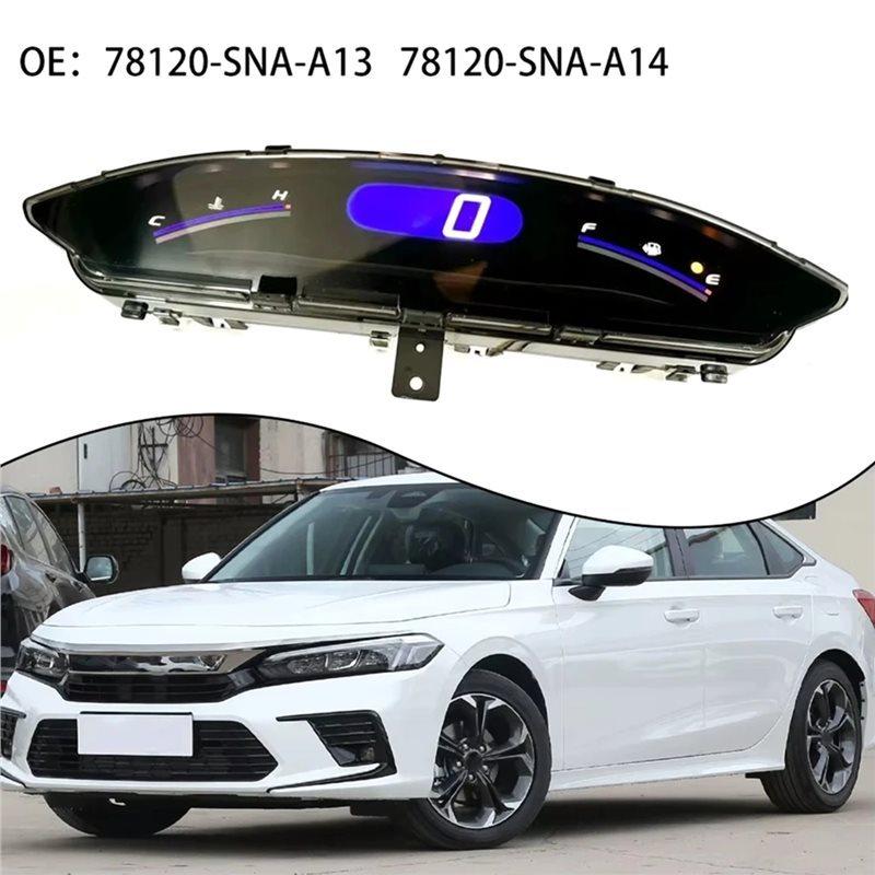 Trument Cluster Screen Speedometer Display Gauge Assembly 78120-SNA-A13 78120-SNA-A14 Easy Tallation User Friendly